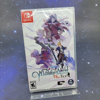 Wizmans World Re;Try Nintendo Switch New Sealed RPG Clear River Games
