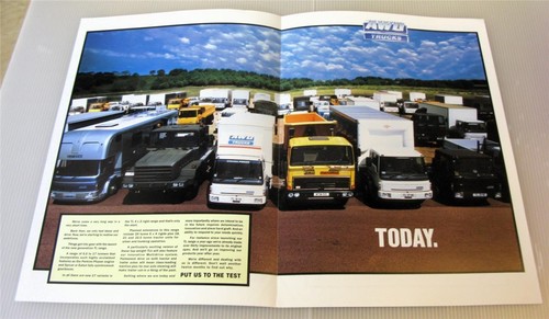 AWD Trucks Range Commercial Sales Brochure Oct 1989 #1104/10/89 - Picture 2 of 4