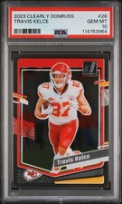 2023 PANINI CLEARLY DONRUSS #26 TRAVIS KELCE PSA 10