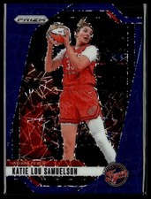 2024 Panini Prizm WNBA #128 Katie Lou Samuelson Blue Velocity Prizms