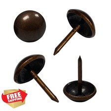 Maozaa Upholstery Tacks Red Copper 300pcs 7/16"