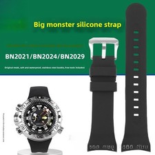 For Citizen Ecozilla BN2021/2024 BN2029 High End Silicone Watch Band Straps Mens