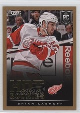 2013-14 Score Hot Rookies Gold Brian Lashoff #635 1o3