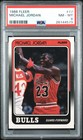 1988 Fleer Basketball Michael Jordan PSA 8