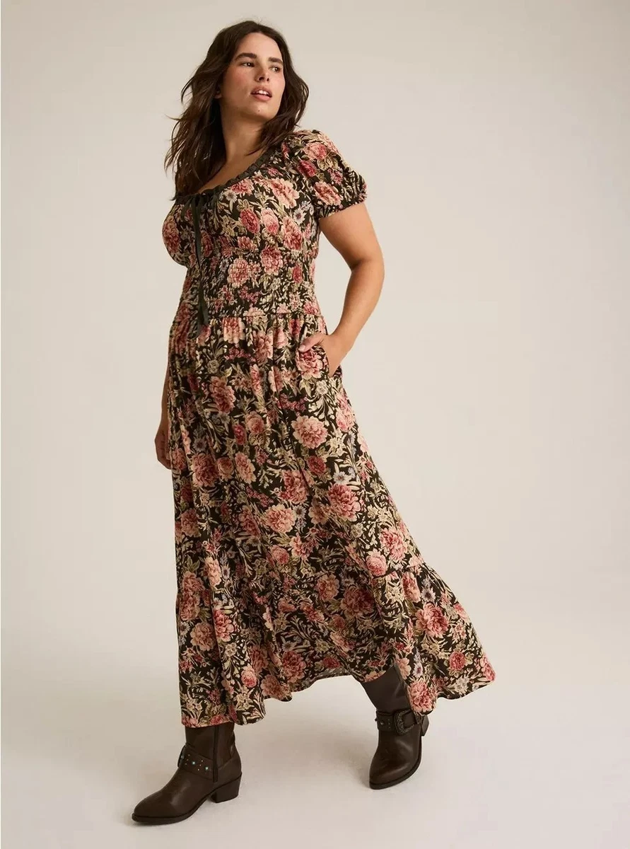 Floral Plus Size Maxi Dresses for Women for sale | eBay