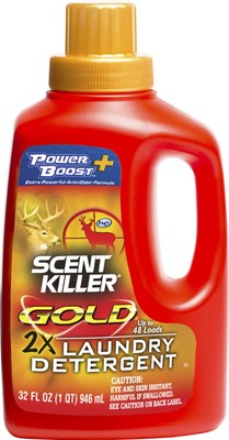 Scent Killer Gold Scent Free Laundry Detergent For Hunting Gear With P