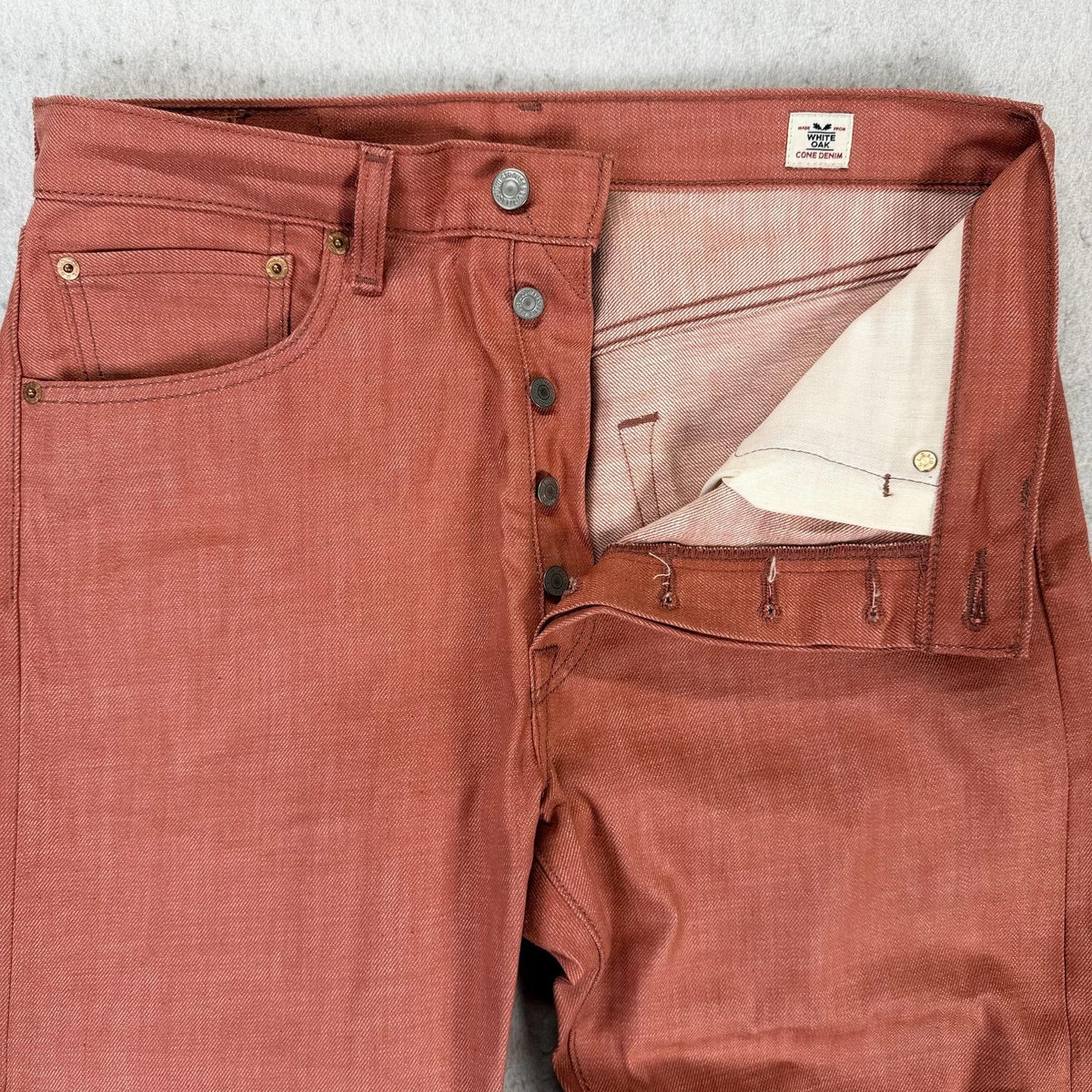 Levi's Classic Red Jeans for Men for sale | eBay