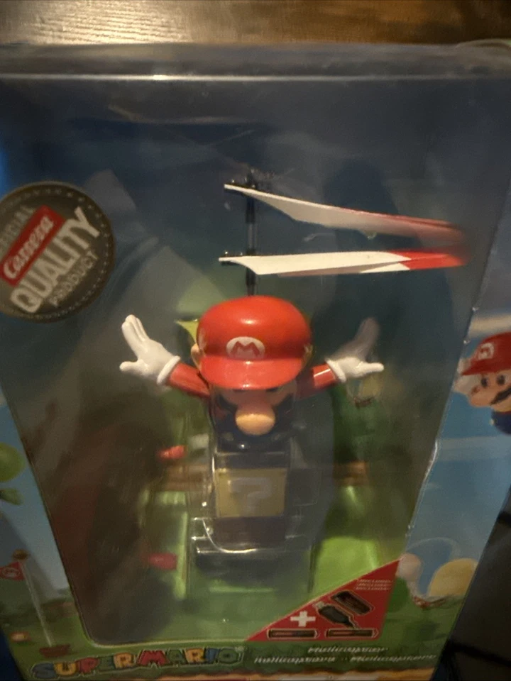Super Mario Carrera Rc Helicopter Indoor Super Mario Flying Cape Mario 370501032 - Image 2 of 4