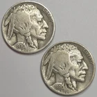 1930-P 1930-S Buffalo Nickel Set (Lot#2)