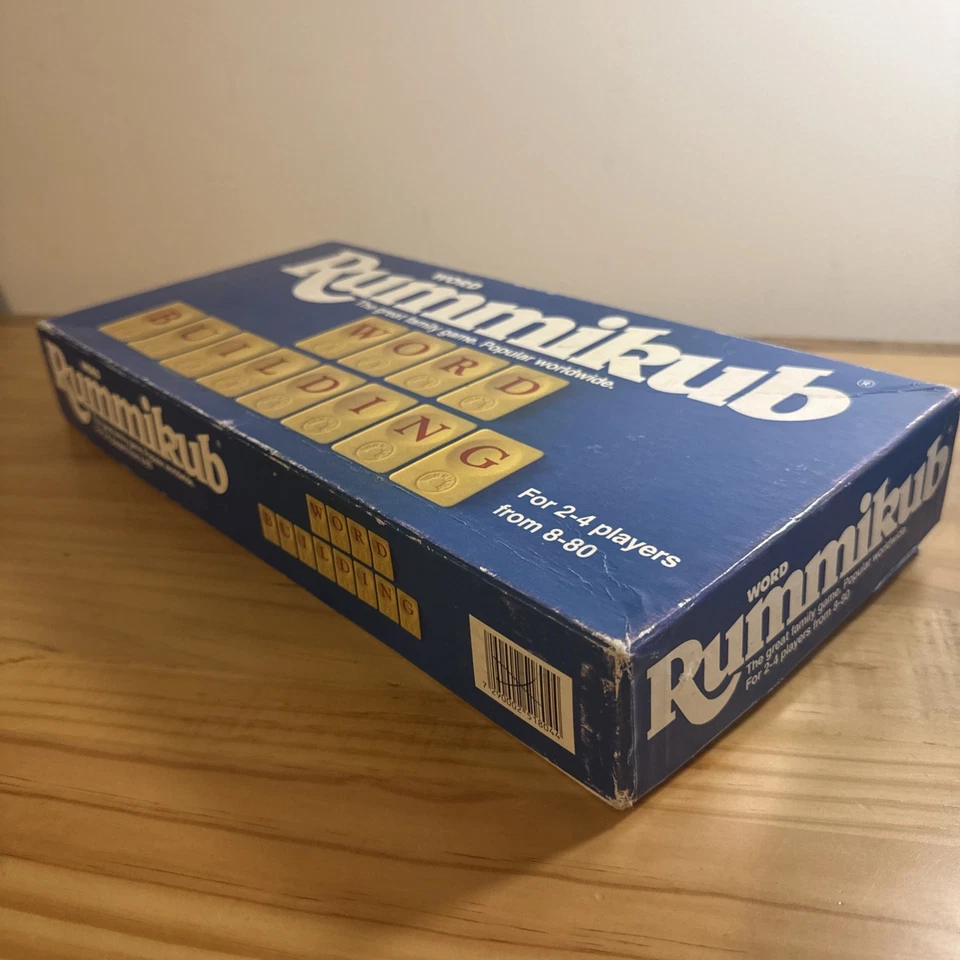 Vintage Word Rummikub Tile Game By Goliath Complete 1995 Good Condition - Image 3 of 4