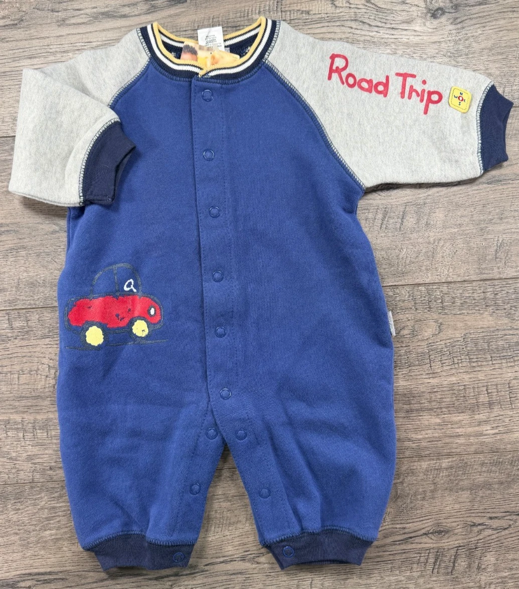 Baby Boy Clothes New Vintage Carter's 3 Month Road Trip Outfit