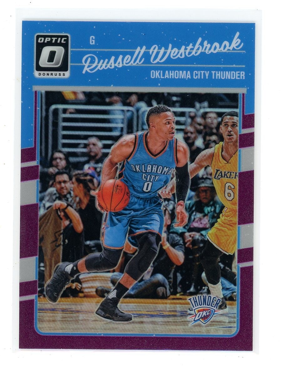 2016-17 Donruss Optic Russell Westbrook #145 - Holo