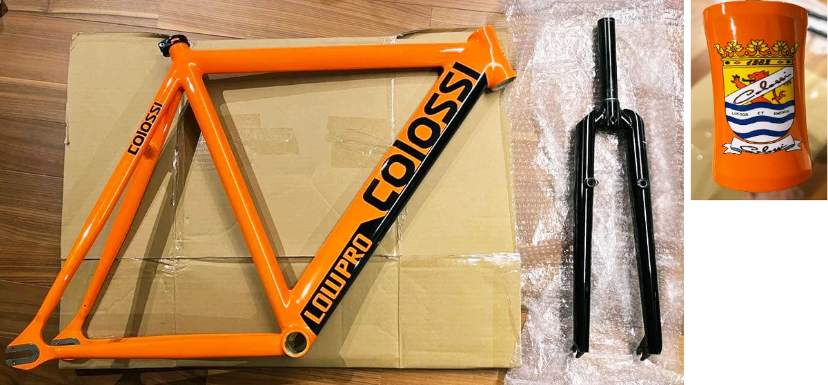 Colossi Lowpro Track Bike Frame Set 51cm Weight: Approx 1200g