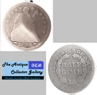 Silver 1853 US Philadelphia Mint Seated Liberty Half Dime🪙Type 3🪙