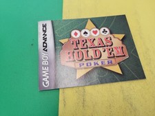 GBA Texas Holdem Poker Instruction Booklet
