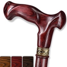 Walking Cane - Handmade, Ergonomic, Cane for Women - Wooden Walking Sticks fo...