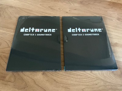 Deltarune Chapter 1 + 2 Official Video Game Music Soundtrack CD Sets, NEW