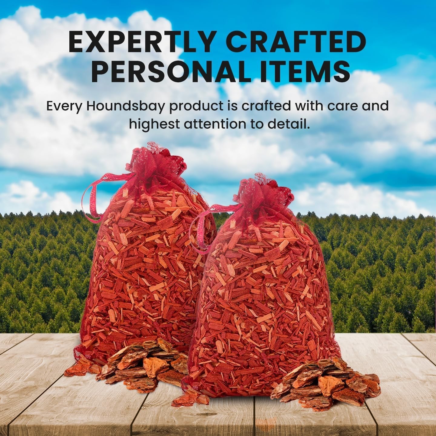 All-Natural Cedar & Lavender Sachets 20pk – Moth Repellent + Hooks Eco Friendly