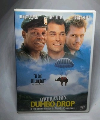 Disney Operation Dumbo Drop (DVD, 1995) Danny Glover,Ray Liotta B518