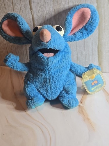 Peluche vintage Tutter Blue Mouse 7" ours dans la grande maison bleue - Photo 8/8