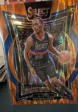 2024-25 Panini Select - Concourse Ron Holland II #74 Orange Flash Prizm (RC)