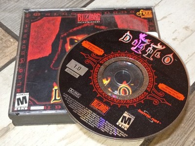 Diablo II 2 PC Version 1.0 Blizzard Entertainment - 4 Discs + Jewel Case + key