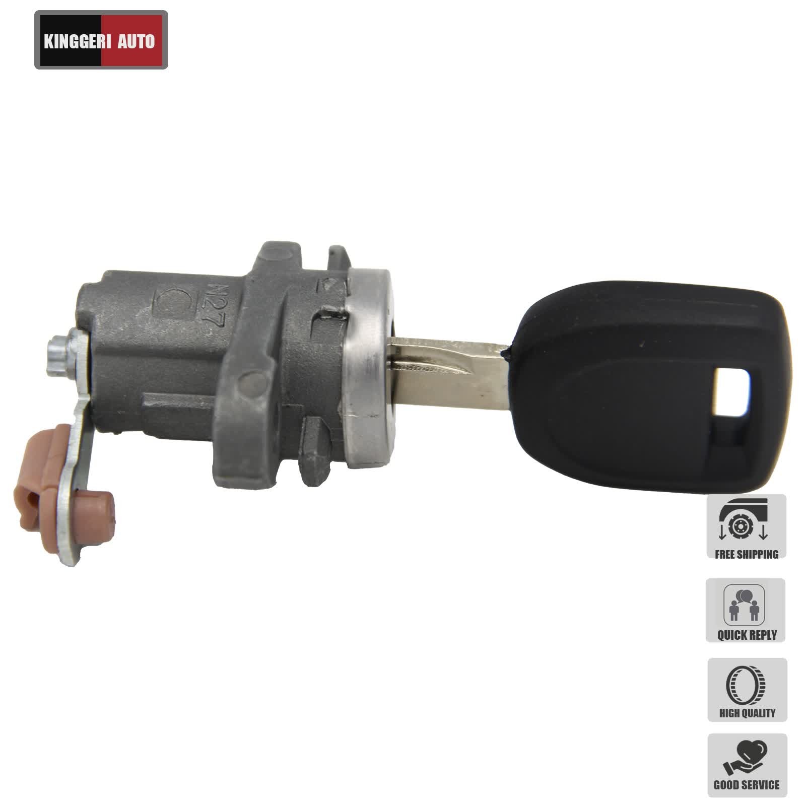For Mazda 3 5 6 CX-9 CX-7 RX-8 04-11 Door Lock Cylinder W/ Key Front Driver Left