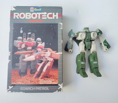 ROBOTECH Gakken Green 4½'' Alpha Fighter Legioss Figure Mospeda Japan