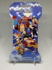 One Piece Anime Holographic Trading Stickers - 5 Stickers   Sealed Pack