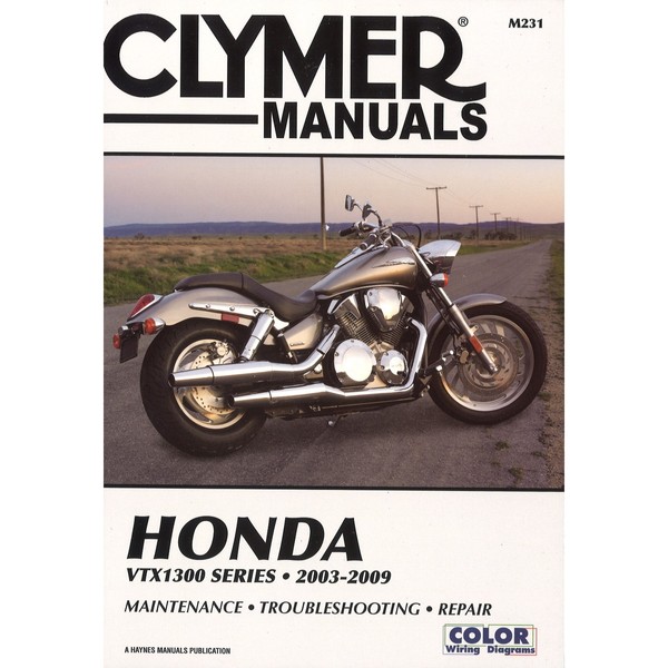 Honda VTX1300 Series (2003-2009) Repair Manual Clymer-image