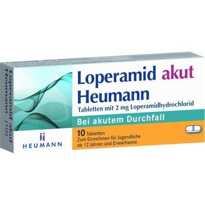 LOPERAMID akut Heumann Tabletten 10 St. PZN 04633535