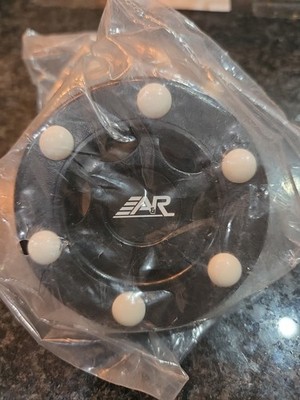 New A&R Street Hockey Outdoor Training PVC Puck 6 Buttons For Better Glide 