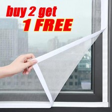 Window Screen Mesh Net Fly Insect Bug Mosquito Moth Door Netting Guard Cover UK