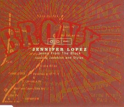 CD SINGLE Jennifer Lopez Jenny From The Block NEW OVP Epic