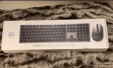 Dell KM7321W Wireless Keyboard Mouse Bundle Bluetooth Multi-Device Black Gray