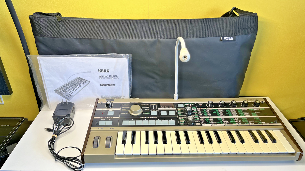公式・限定 KORG micro KORG S シンセサイザー ボコーダー MK-1S