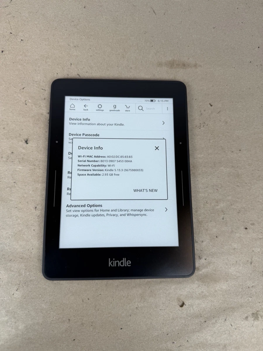 Amazon Kindle Voyage (7th Generation) Wi-Fi 4 GB Tablets