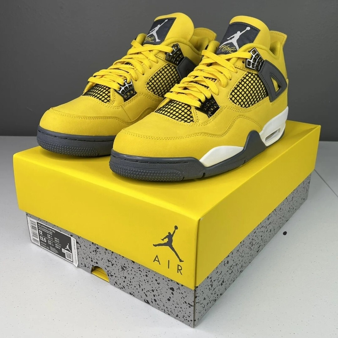 Jordan 4 lighting size 12 s-l400.jpg main image 4