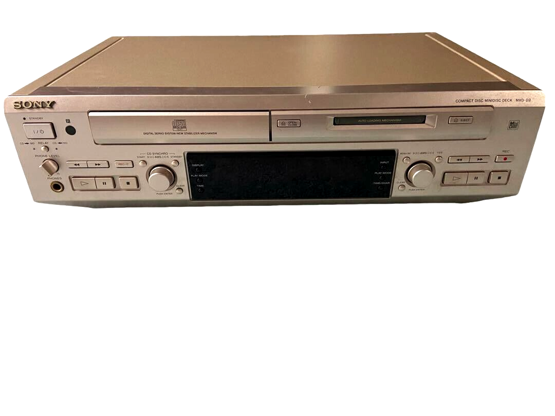 完全動作品 SONY ソニー CD/MD Wデッキ レコーダー MXD-D2 【公式通販】
