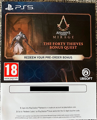 Assassin's Creed Mirage - Pre Order Bonus DLC PC Ubisoft [GLOBAL]