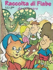 raccolta di fiabe da colorare -n5 marzo 1995 tedeschi editore 