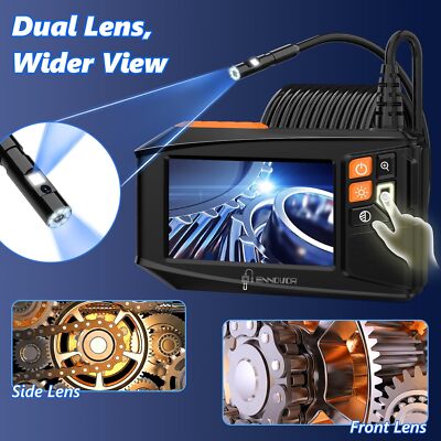 HD 1920P LED Handheld Industrial Endoscope Borescope 8mm Inspection Snake Camera