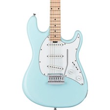 Sterling Ct30 Cutlass Sss Electric Guitar, Maple Fingerboard, Daphne Blue