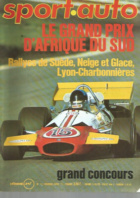 SPORT AUTO NR. 111 GP SÜDAFRIKA / ALPINE-RENAULT / LIGIER JS3 / FIAT 128 RALLY