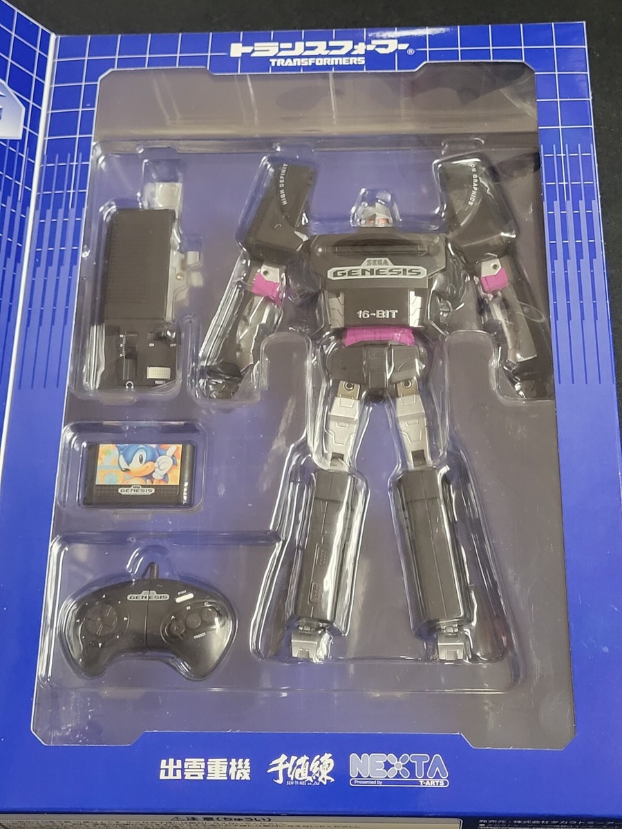MEGA DRIVE MEGATRON フィギュア Transformers Mega Drive Megatron Transforms Into A Sega Game Console