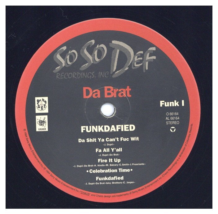 Da Brat - Funkdafied '94 LP US ORG!EX+/EX+ W/S | eBay