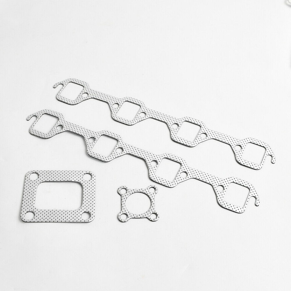 Ford Mustang 5.0L Exhaust Manifold Header Polished Silver 19901993 USA