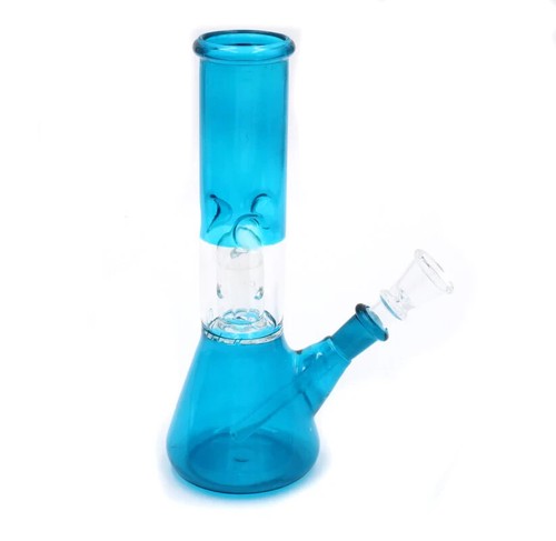 😍 8" FARBIGE GLAS WASSERPFEIFE MIT PERKOLATOR 😎 COOLE STRAIGHT NECK BONGS - Bild 14 von 19