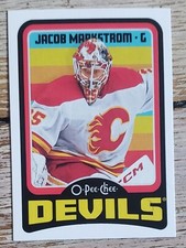 2024-25 OPC O-Pee-Chee Hockey Jacob Markstrom Retro Blank Back NJ Devils SSP 353