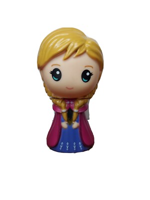 Disney Frozen 4 INCH LARGE Vinyl Figure Anna SHANTOU PURPLE BLONDE Replacement 